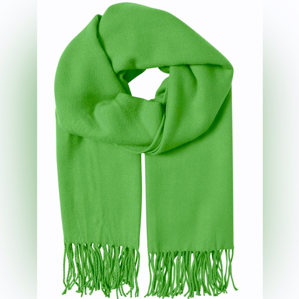 NWOT ICHI IVALU Green Scarf
